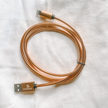 Load image into Gallery viewer, Bunny-Proof USB Cables - "Spicy Hay"