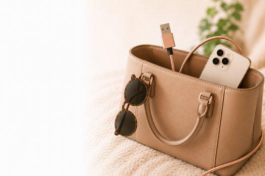 Your charging cable deserves to leave the house too!