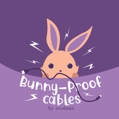Bunnyproof USB Cables - "Spicy Hay"